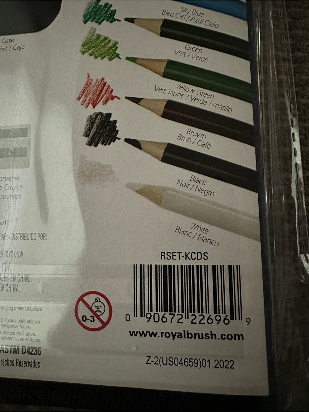 Essentials Drawing Set - Black - Picture 4 of 5